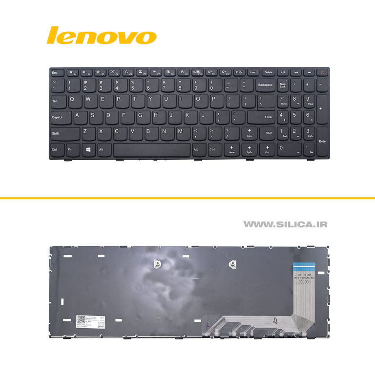 کیبورد لپ تاپ LENOVO 110-15SK بدون فریم و رنگ مشکی با اینتر کوچک + قیمت و خرید کیبرد لپ تاپ با قیمت مناسب و کیفیت بالا + ضمانت کالا