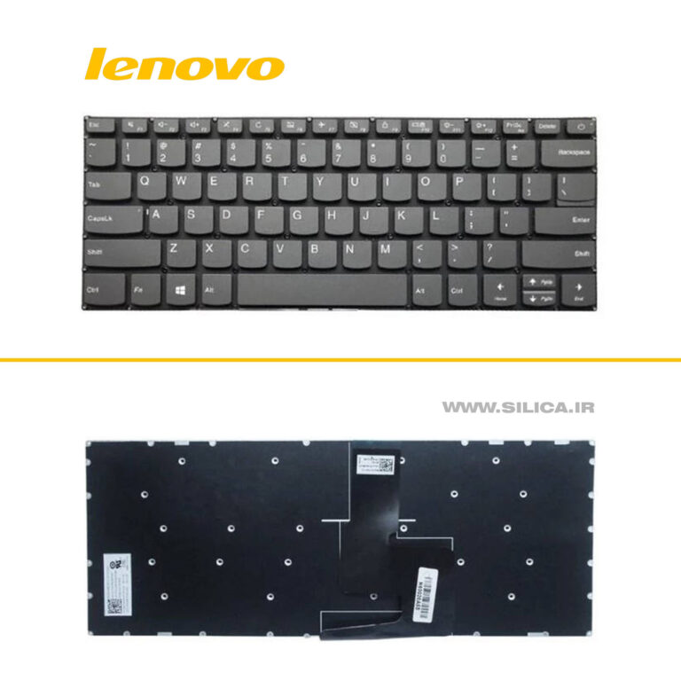 کیبورد لپ تاپ LENOVO 320-14 بدون فریم و رنگ مشکی با اینتر کوچک + قیمت و خرید کیبرد لپ تاپ با قیمت مناسب و کیفیت بالا + ضمانت کالا