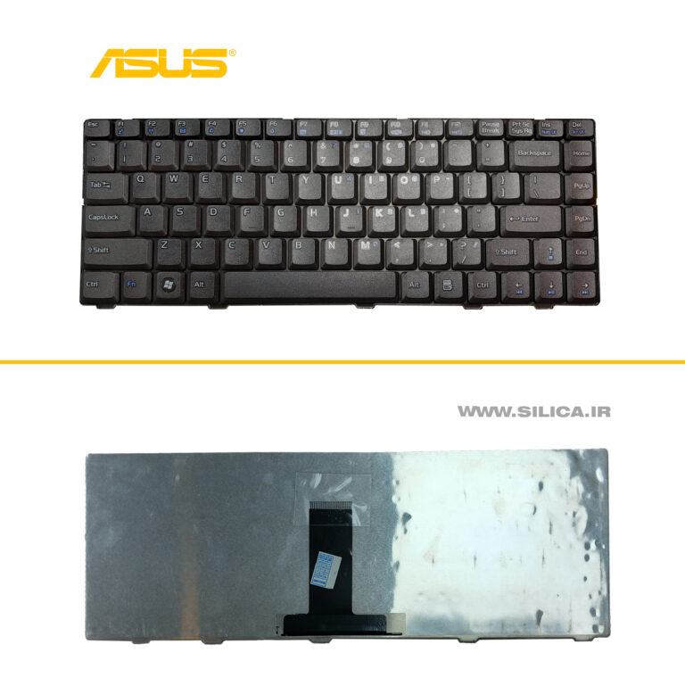 کیبورد لپ تاپ ASUS F80 رنگ مشکی با اینتر کوچک + قیمت و خرید کیبرد لپ تاپ با قیمت مناسب و کیفیت بالا + ضمانت کالا