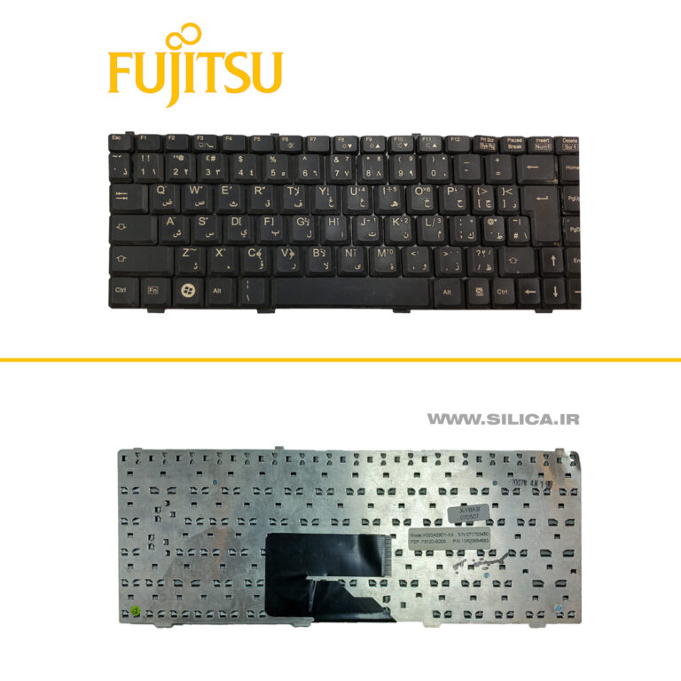 کیبورد لپ تاپ FUJITSU F1620 به رنگ مشکی با اینتر کوچک + قیمت و خرید کیبرد لپ تاپ با قیمت مناسب و کیفیت بالا + ضمانت کالا