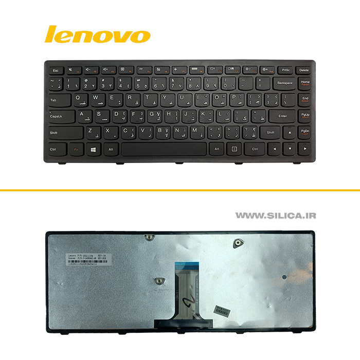 کیبورد لپ تاپ LENOVO Z410 به رنگ مشکی با اینتر کوچک + قیمت و خرید کیبرد لپ تاپ با قیمت مناسب و کیفیت بالا + ضمانت کالا