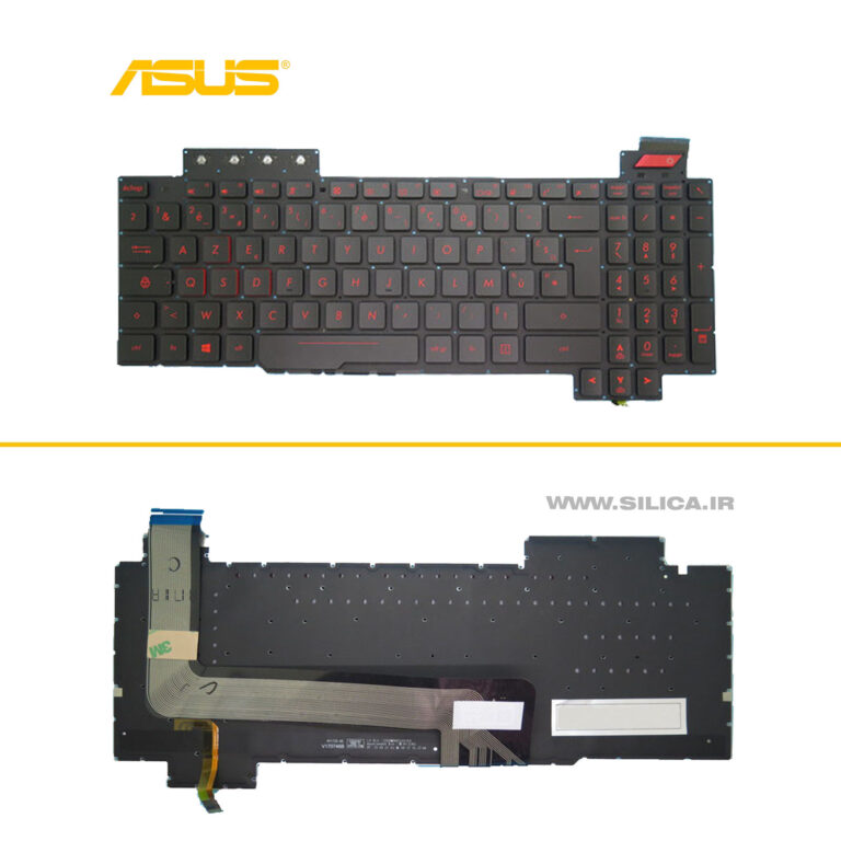 کیبورد لپ تاپ ایسوس ASUS FX505 بدون فریم و رنگ مشکی با اینتر کوچک + قیمت و خرید کیبرد لپ تاپ با قیمت مناسب و کیفیت بالا + ضمانت 7روزه کالا