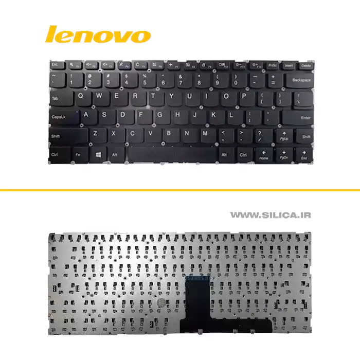 کیبورد لپ تاپ لنوو LENOVO IP310-14 بدون فریم و رنگ مشکی با اینتر کوچک + قیمت و خرید کیبرد لپ تاپ با قیمت مناسب و کیفیت بالا + ضمانت 7روزه کالا