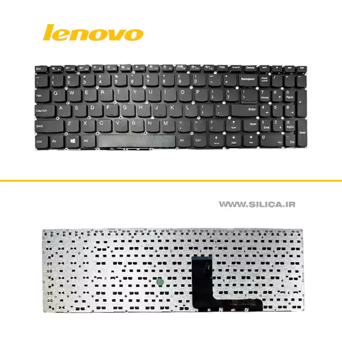 کیبورد لپ تاپ لنوو LENOVO 310-15K بدون فریم و رنگ مشکی با اینتر کوچک + قیمت و خرید کیبرد لپ تاپ با قیمت مناسب و کیفیت بالا + ضمانت 7روزه کالا